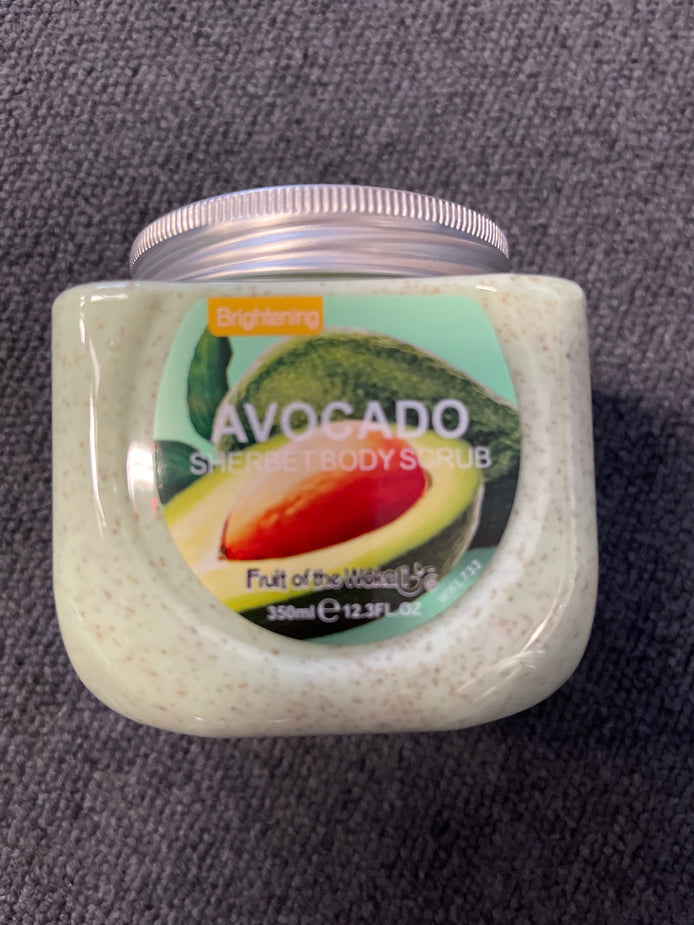 Pleťový peeling avokádo, med