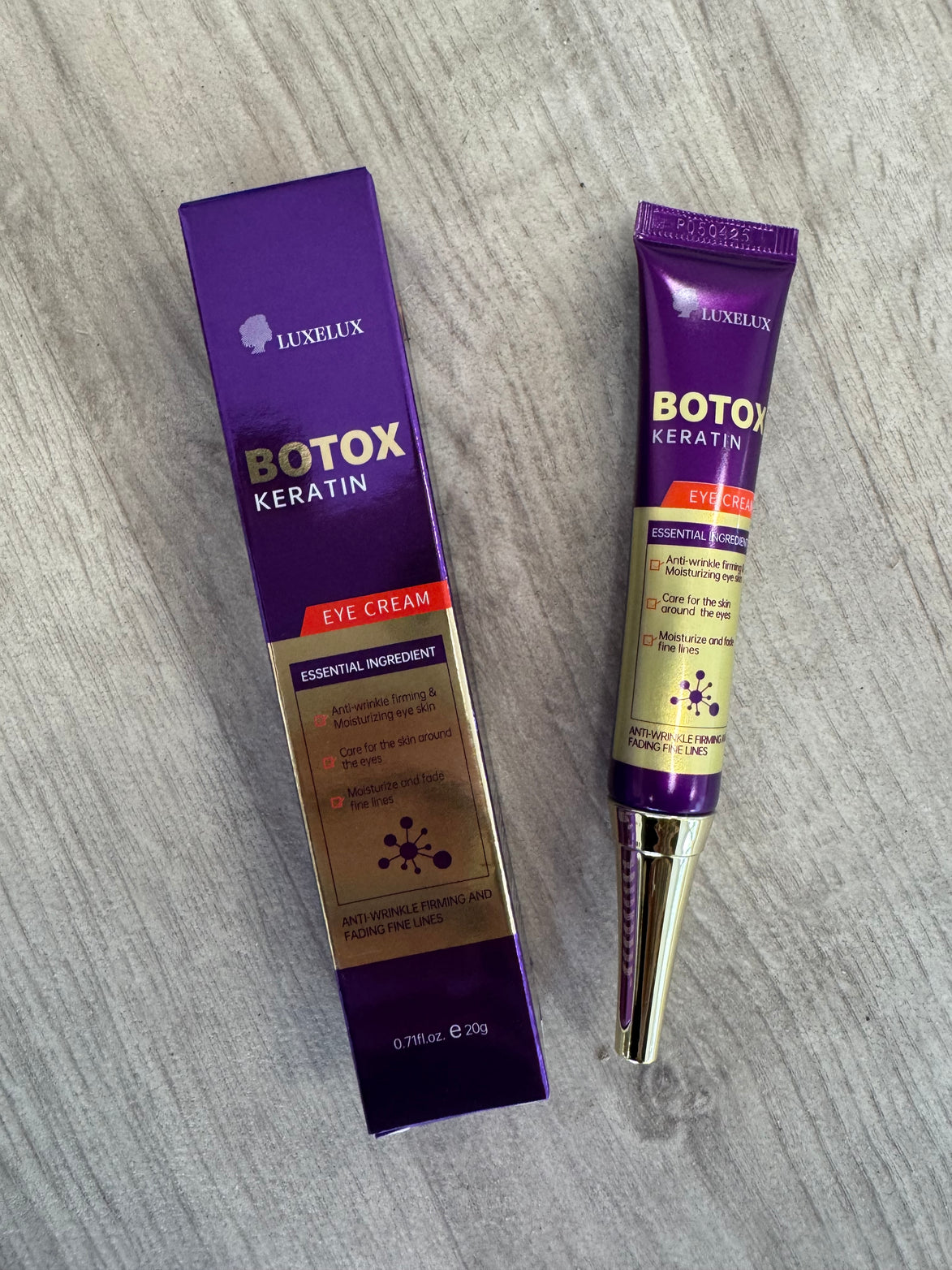 Oční krém BOTOX KERATIN