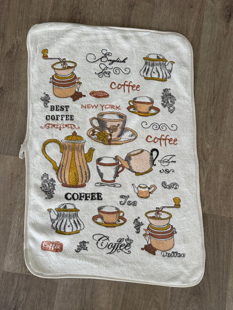 Kuchyňská utěrka coffee new york