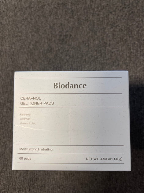 BIODANCE CERA-NOL GEL TONER PADS- polštářky