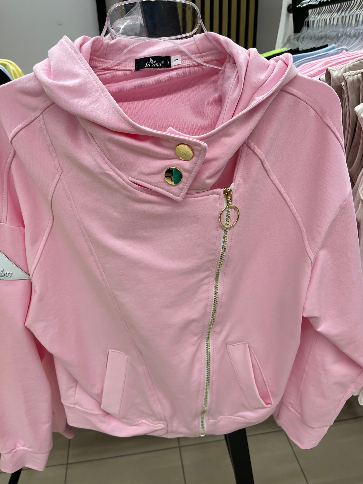 Bunda růžová