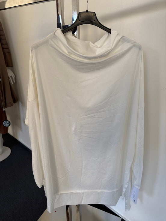 TU triko voda big size bílé