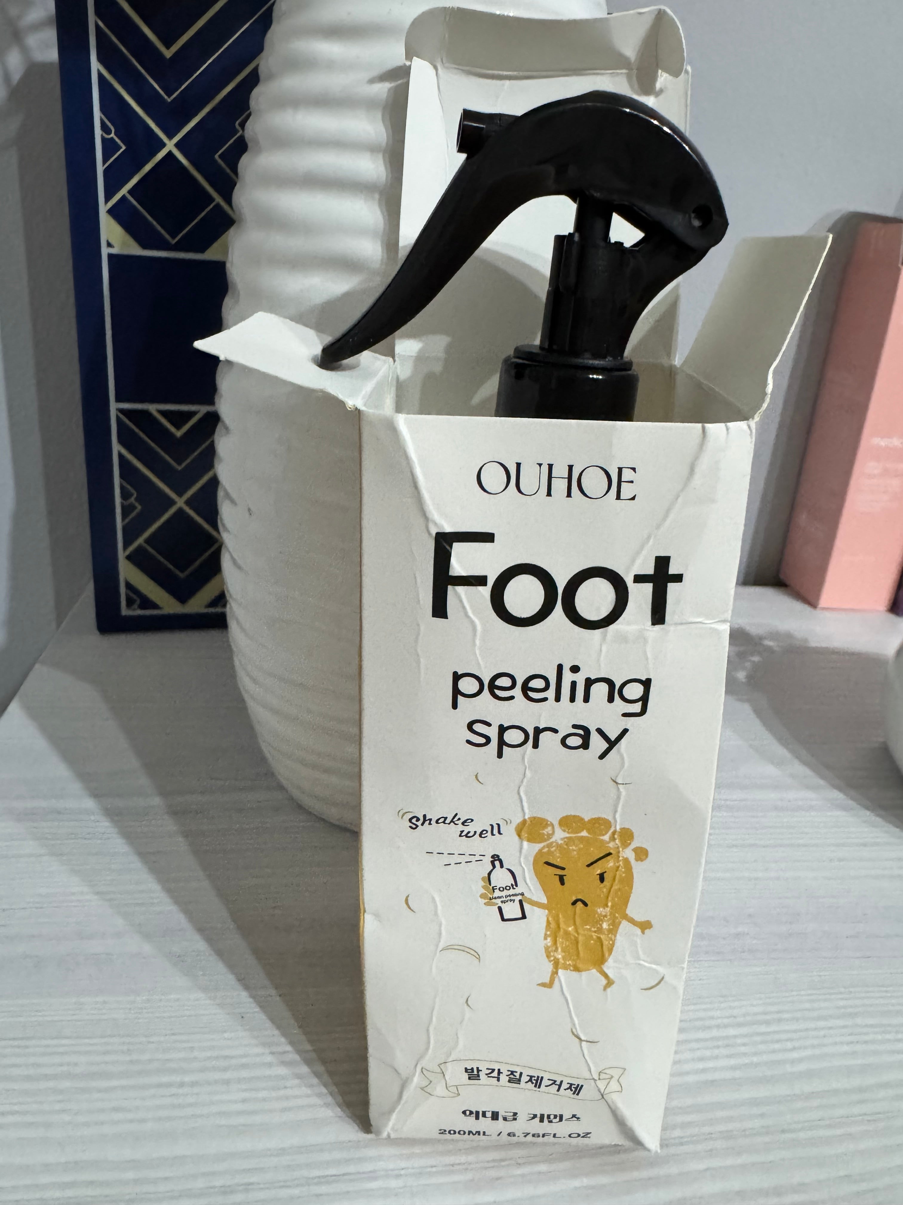 Foot peeling spray exfoliační