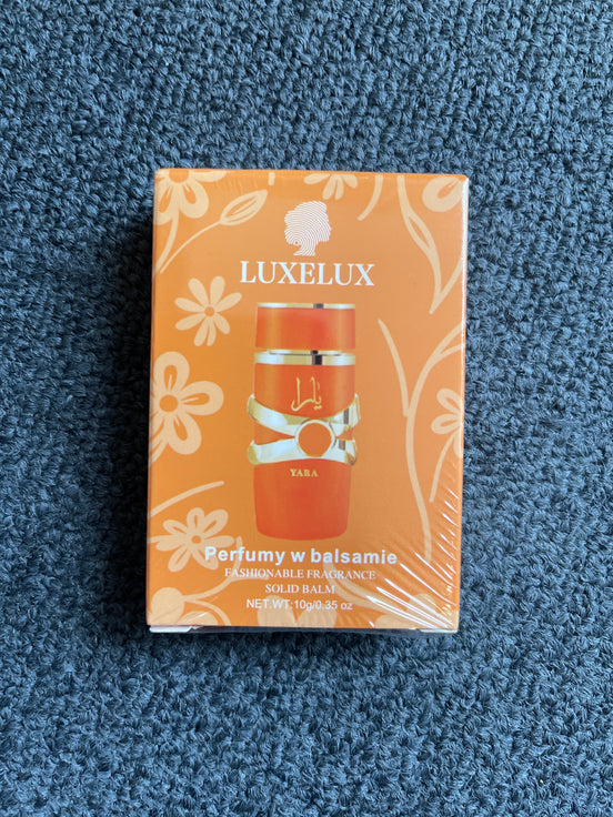LUXELUX tuhý deodorant oranž