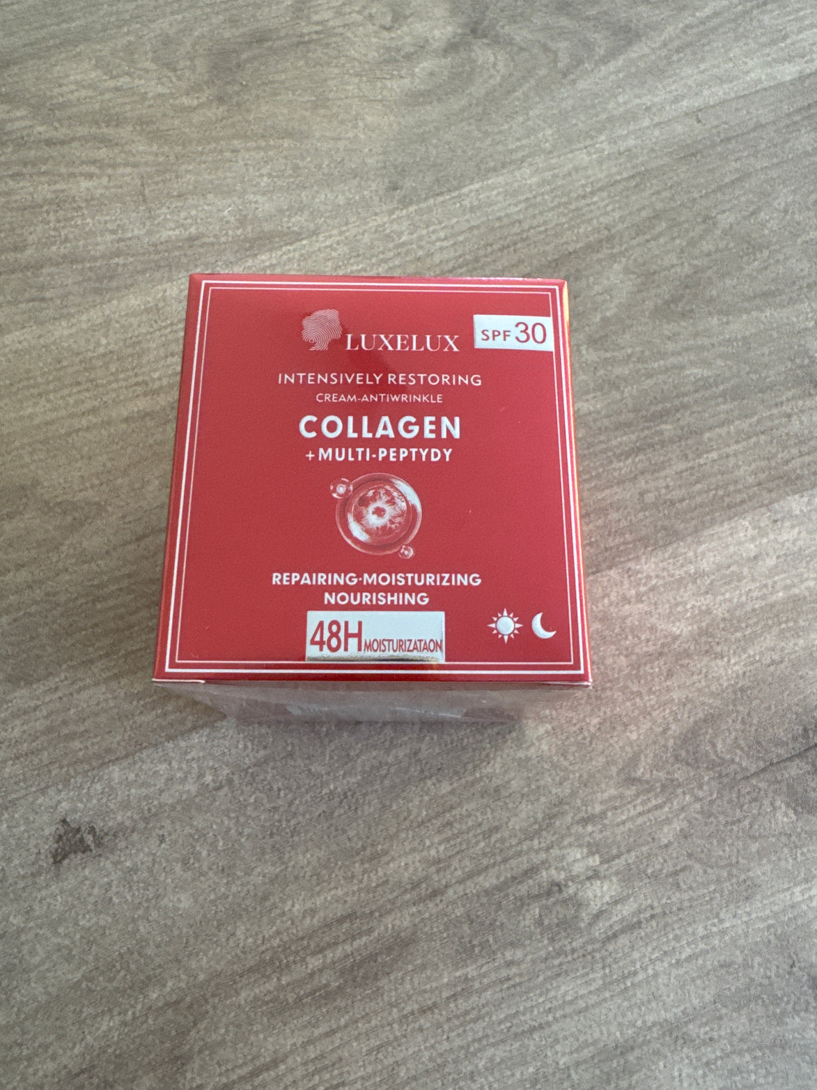 Guma krém pleťový červený collagen s peptydy