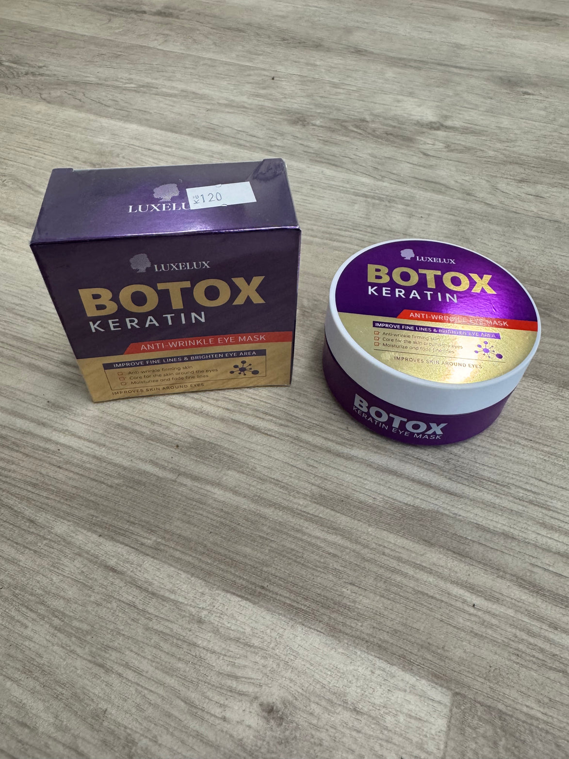 Oční Maska gelové polštářky BOTOX COLLAGEN