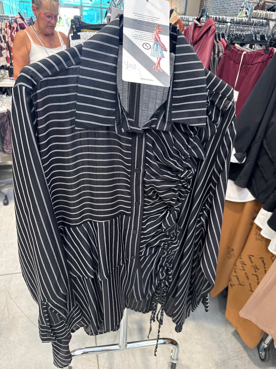 Vin košile pruh