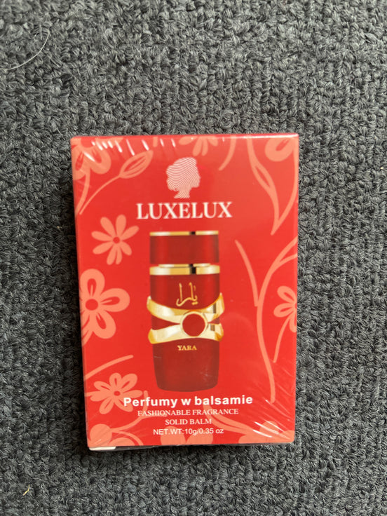 LUXELUX tuhý  deodorant červený