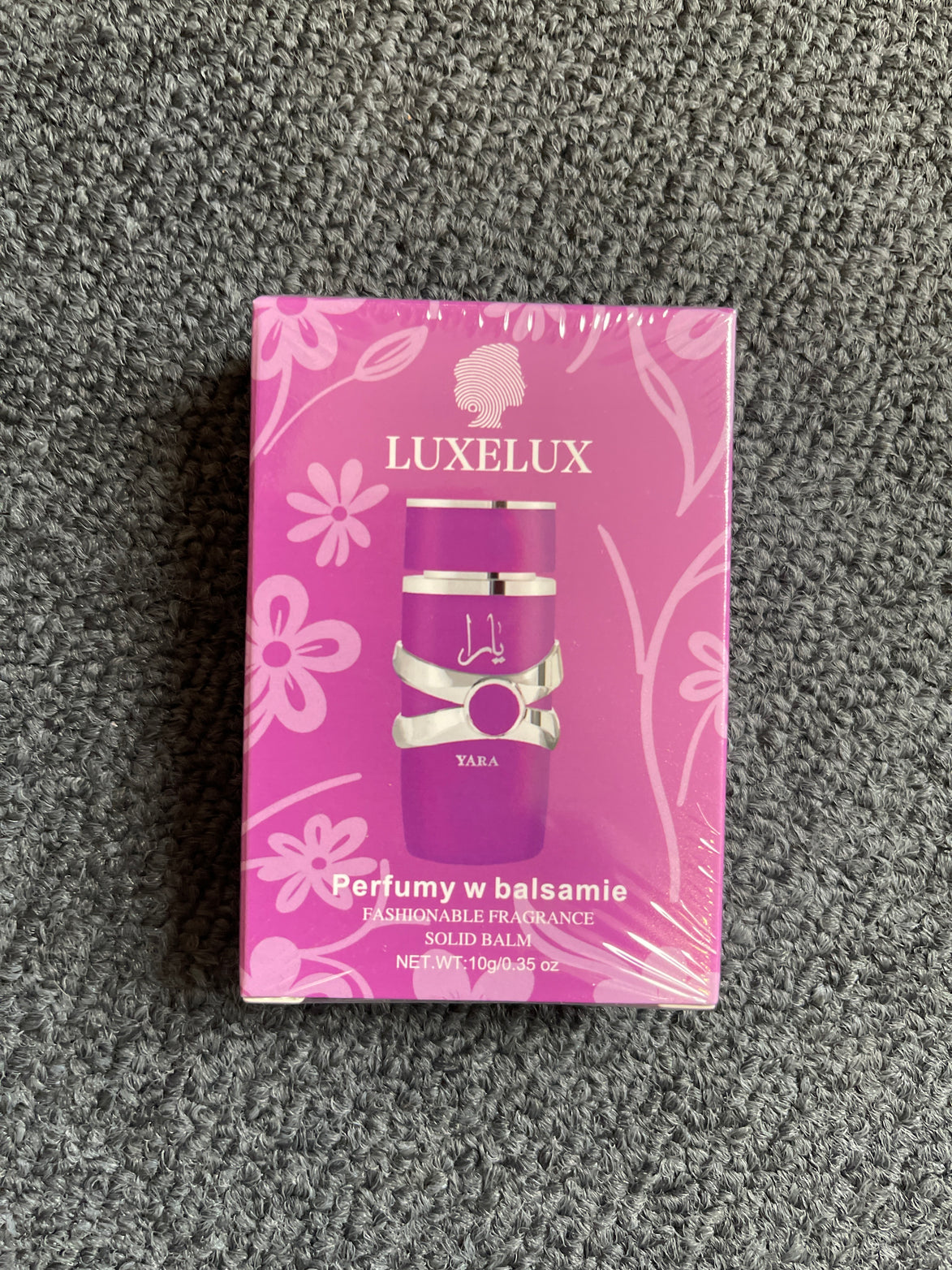 LUXELUX tuhý deodorant fialový