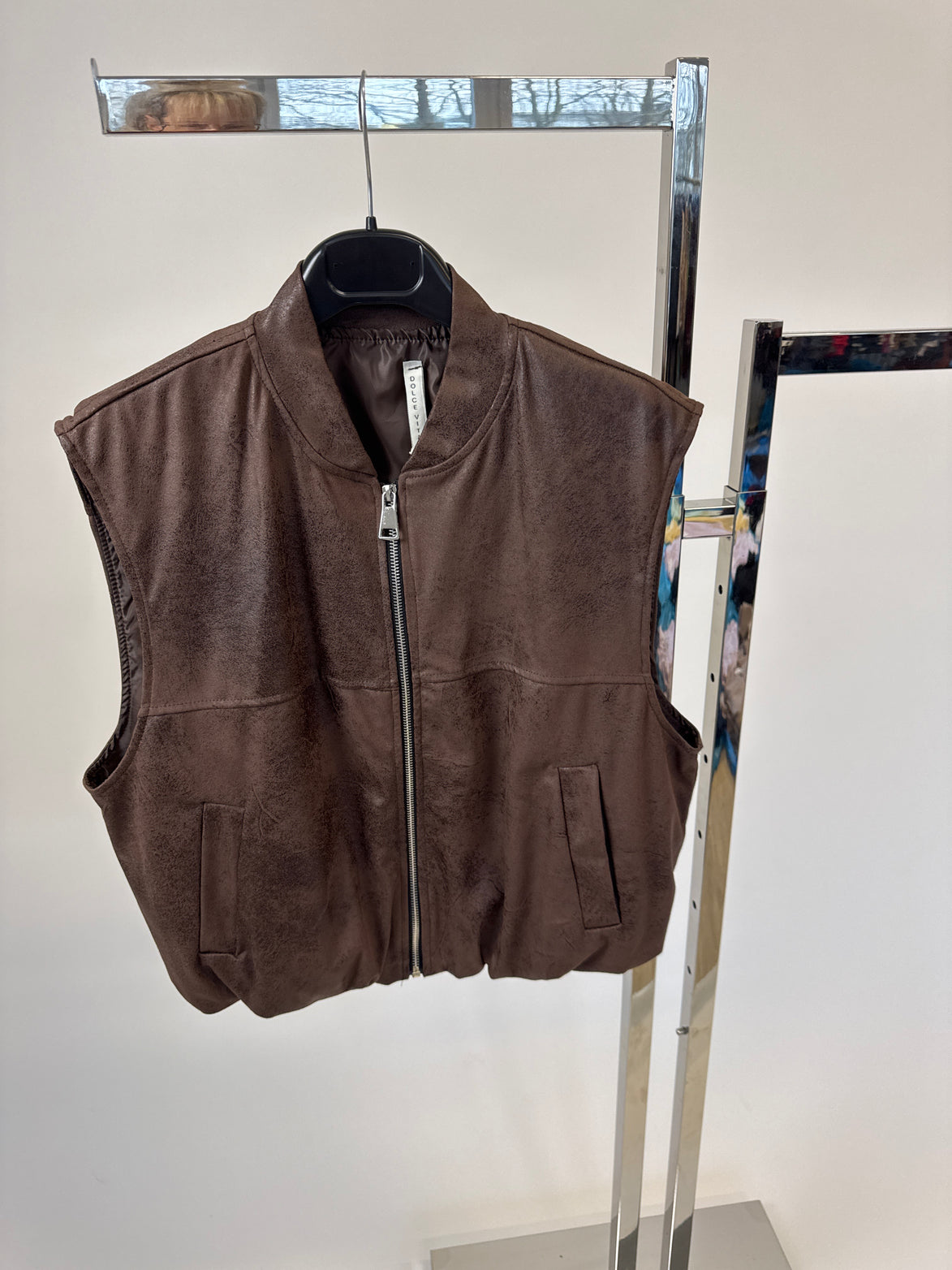 Vesta zip do gumy