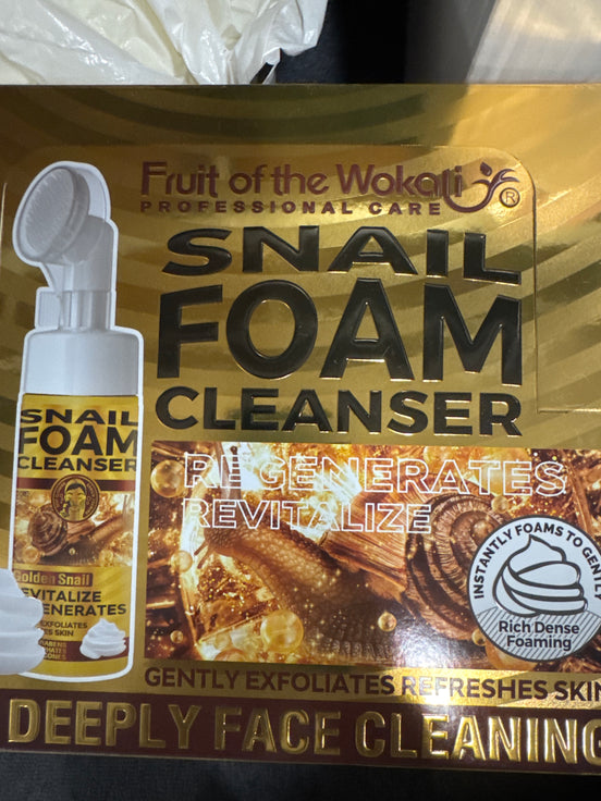 Čistící pěna snail