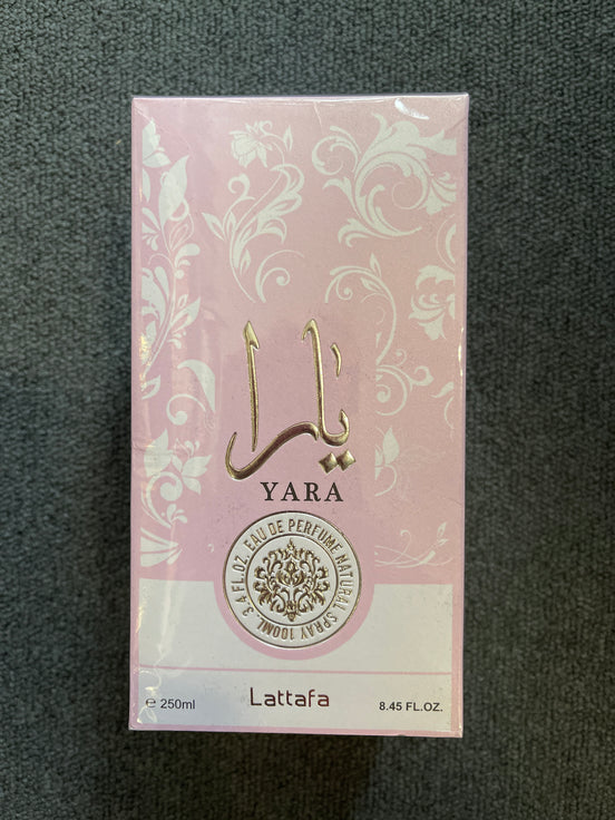 Parfemovaná voda světle růžová 250 ml yara