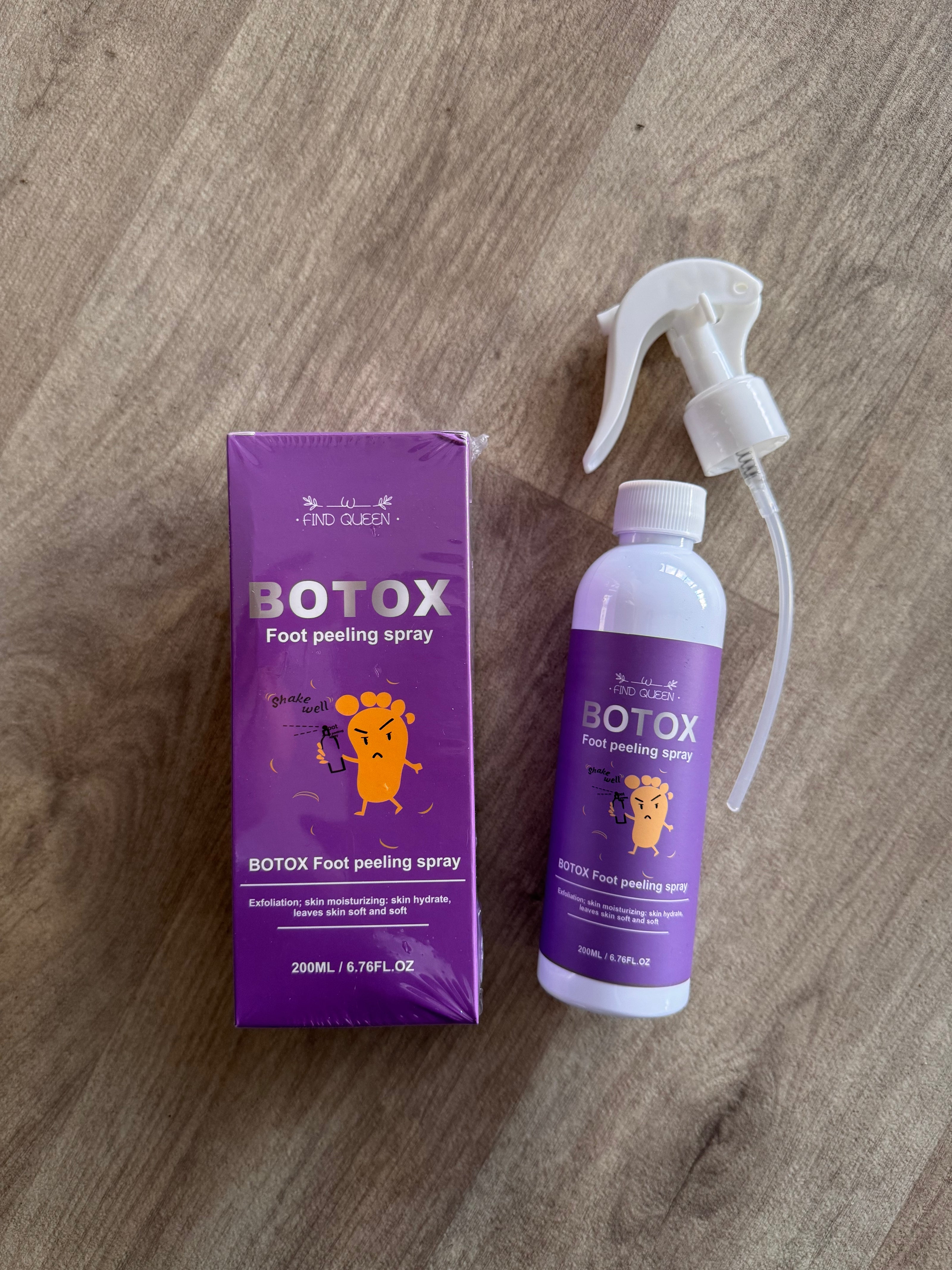 Foot peeling spray exfoliační