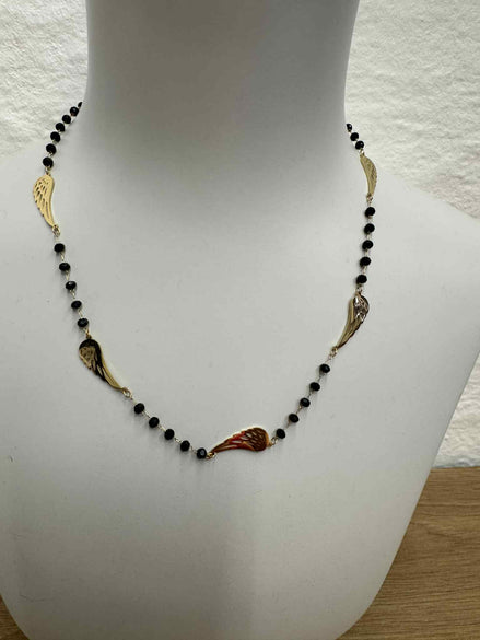 Náhrdelník andělské křídla zlatý