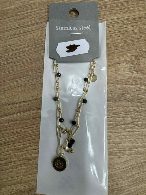 Náramek strom života zlatý,velké očka